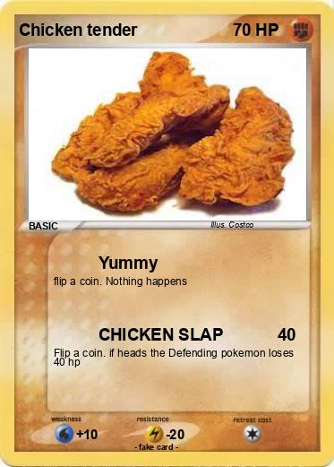 Pokemon Chicken tender