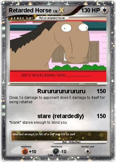 Pokemon Retarded Horse