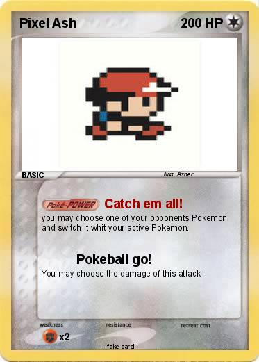 Pokemon Pixel Ash