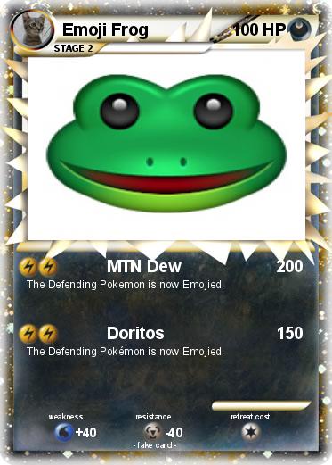 Pokemon Emoji Frog