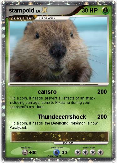 Pokemon stampoid