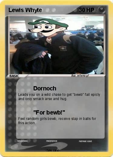 Pokemon Lewis Whyte