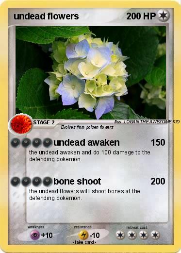 Pokemon undead flowers