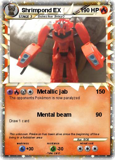 Pokemon Shrimpond EX