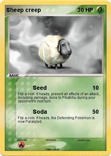 Pokemon Sheep creep
