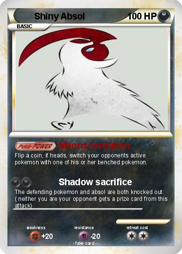 Pokemon Shiny Absol