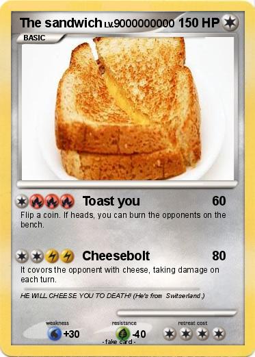Pokemon The sandwich