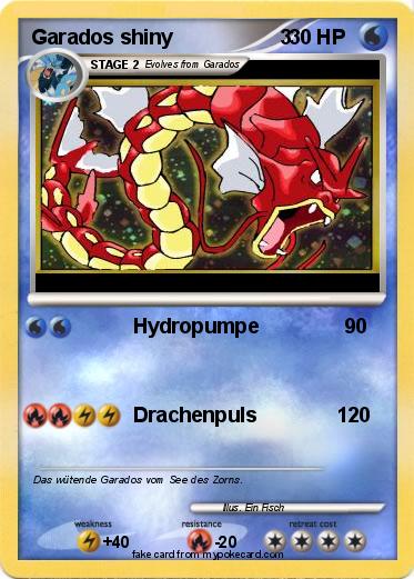 Pokemon Garados shiny                   3