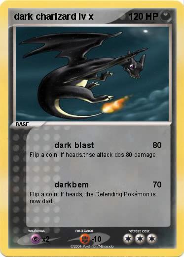 Pokemon dark charizard lv x