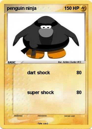 Pokemon penguin ninja