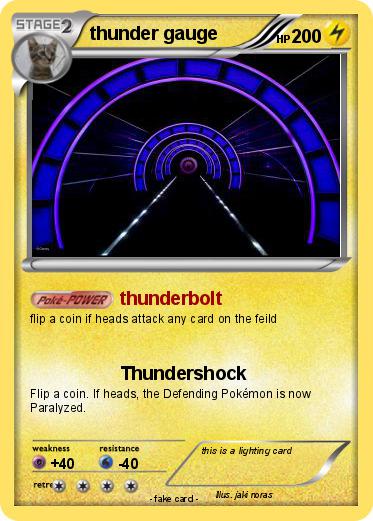 Pokemon thunder gauge