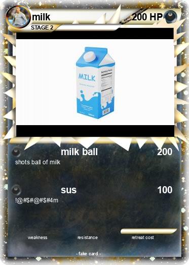 Pokemon milk