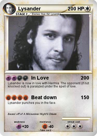 Pokemon Lysander