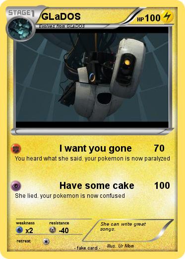 Pokemon GLaDOS