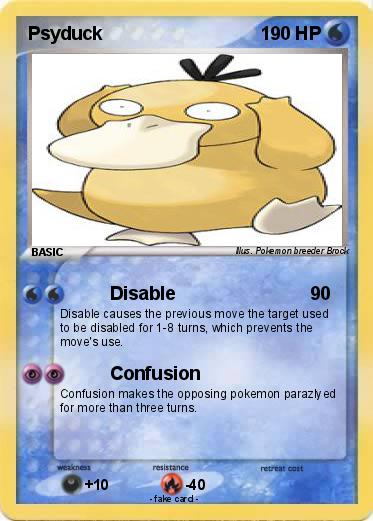 Pokemon Psyduck