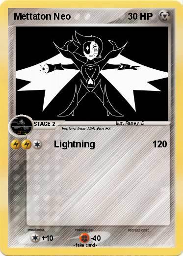 Pokemon Mettaton Neo