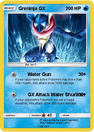 Pokemon Greninja GX