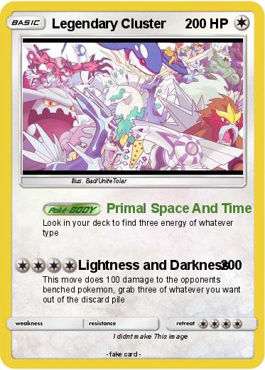 Pokemon Legendary Cluster