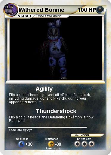 Pokemon Withered Bonnie