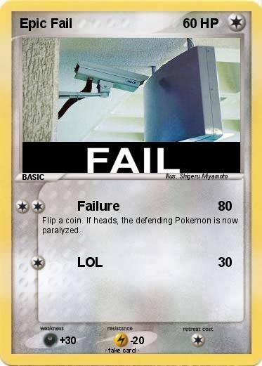Pokemon Epic Fail
