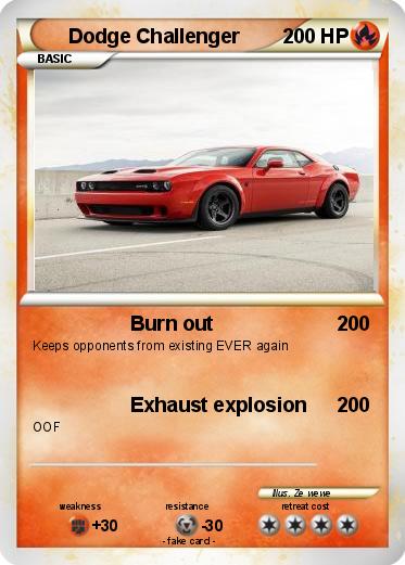Pokemon Dodge Challenger