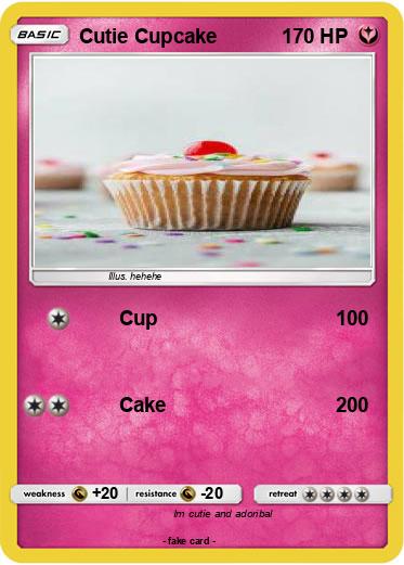 Pokemon Cutie Cupcake