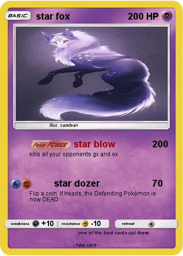 Pokemon star fox