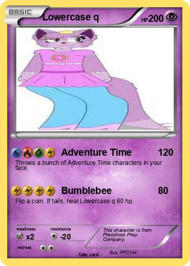 Pokemon Lowercase q