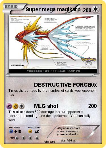 Pokemon Super mega magikarp