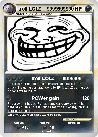 Pokemon troll LOLZ    99999999