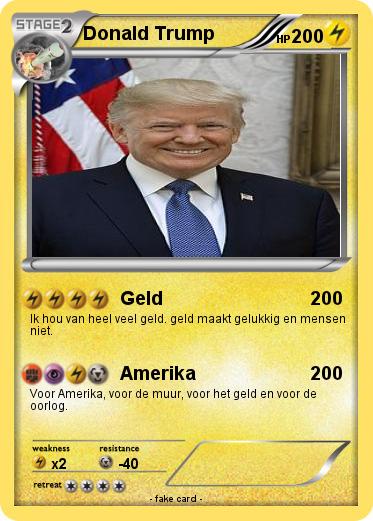 Pokemon Donald Trump