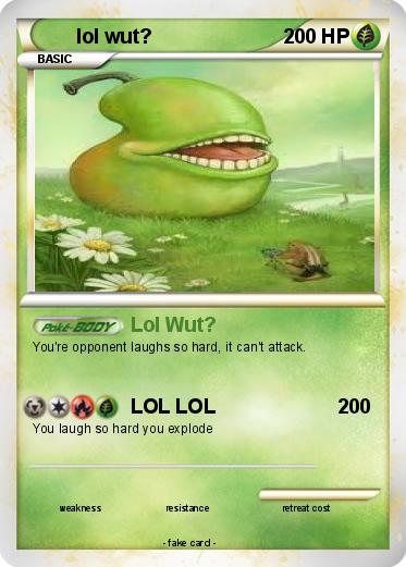 Pokemon lol wut?
