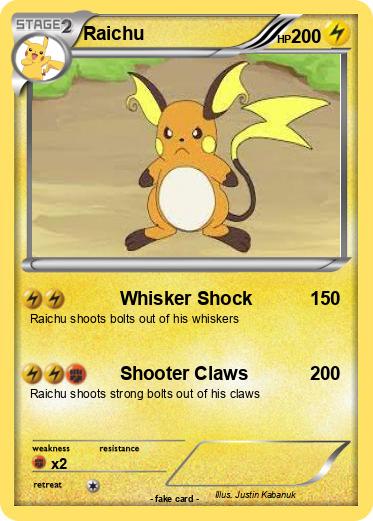 Pokemon Raichu