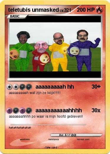 Pokemon teletubis unmasked