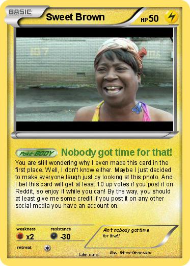 Pokemon Sweet Brown