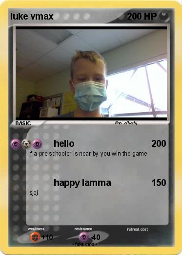 Pokemon luke vmax