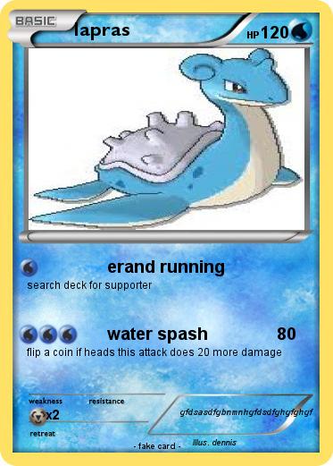 Pokemon lapras