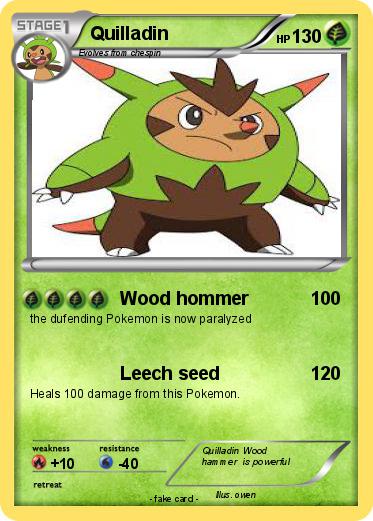 Pokemon Quilladin