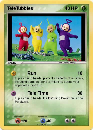 Pokemon TeleTubbies