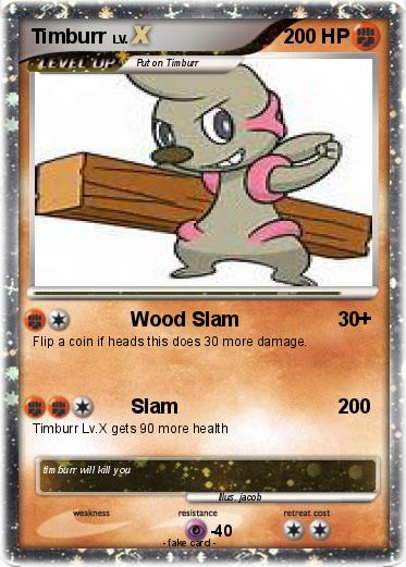 Pokemon Timburr