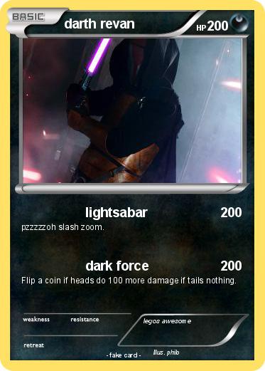 Pokemon darth revan