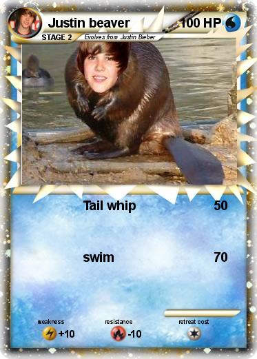 Pokemon Justin beaver