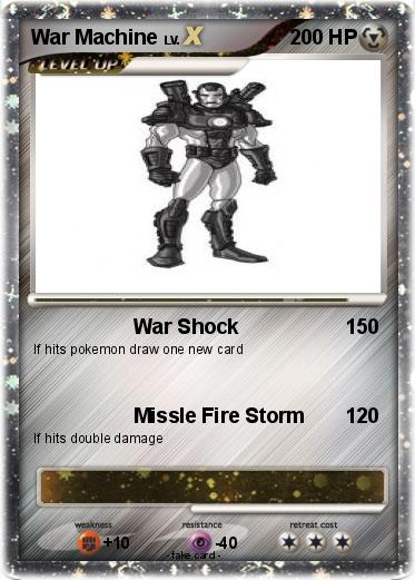 Pokemon War Machine