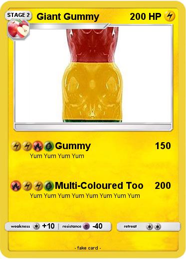 Pokemon Giant Gummy