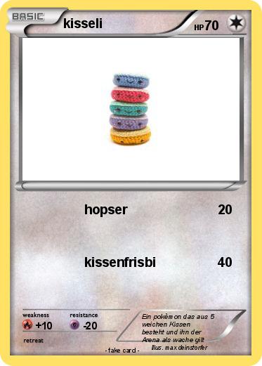 Pokemon kisseli