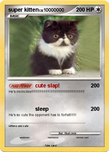 Pokemon super kitten