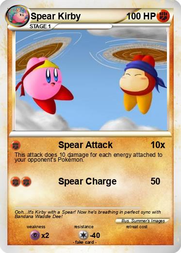 Pokemon Spear Kirby