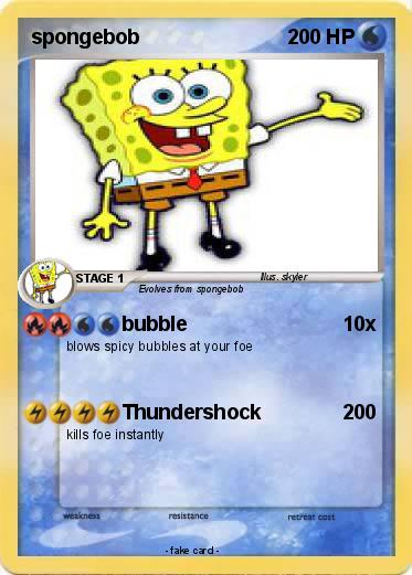 Pokemon spongebob