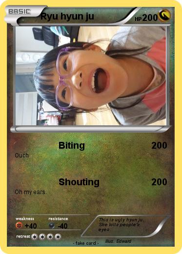 Pokemon Ryu hyun ju
