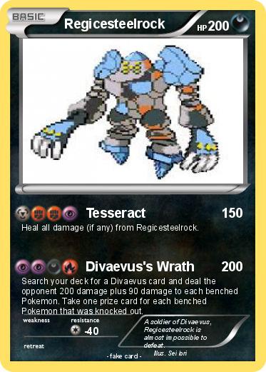 Pokemon Regicesteelrock